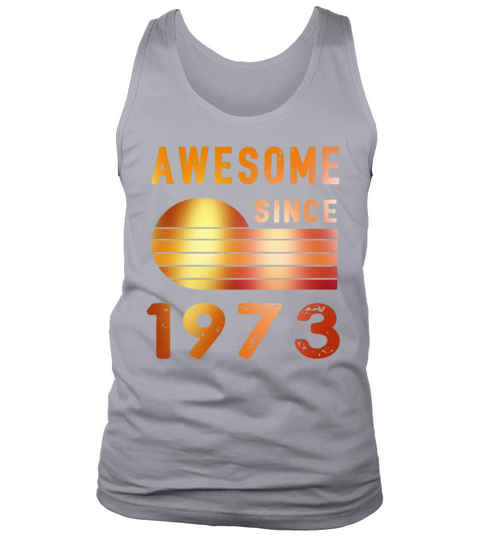 1973 Birthday Retro Vintage Gift Men's Tank Top
