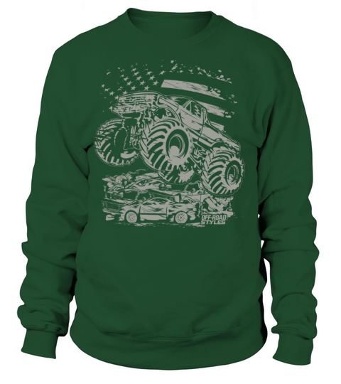 Monster Truck USA Women's Sweatshirt