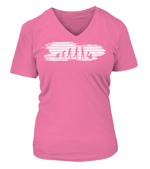 Vintage Swimming Games Evolving Players Gag Tee Women's V-Neck T-shirt