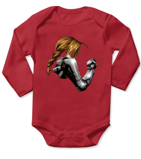 The Metal Arm Elric T-Shirt Long Sleeve Baby One-Piece