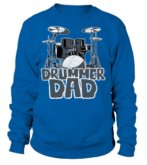 Drummer Dad Drumset Women's Sweatshirt
