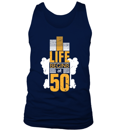 50th birthday women men outfit Men's Tank Top