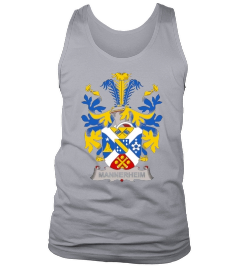 Mannerheim Family Crest Swedish Family Crests - Coffee Mug (colored) Tank Top Unisex