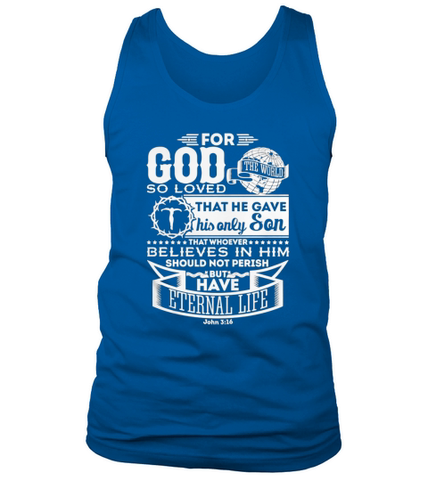 John 3:16 - Christian Tank Top Unisex