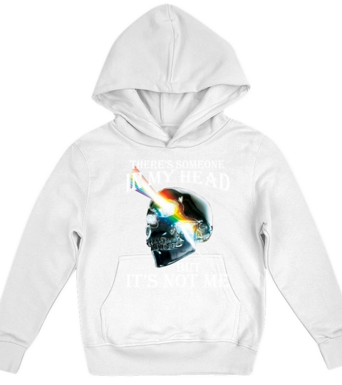 Theres Someone In My Head But Its Not Me Skull Pink Floyd Lgbt Kids Hoodie