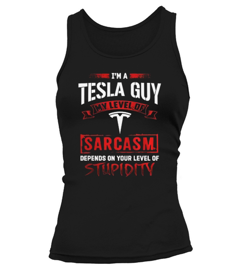 Tesla Guy Tank top Woman