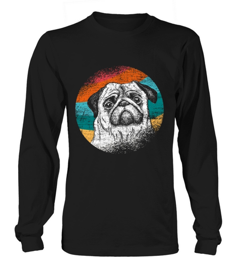 Pug face Women's Long Sleeve