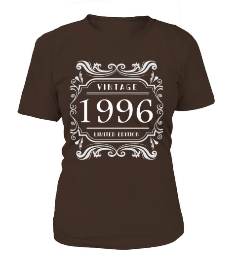Vintage 1996 Limited Edition Birthday Present Gift Women's T-Shirt