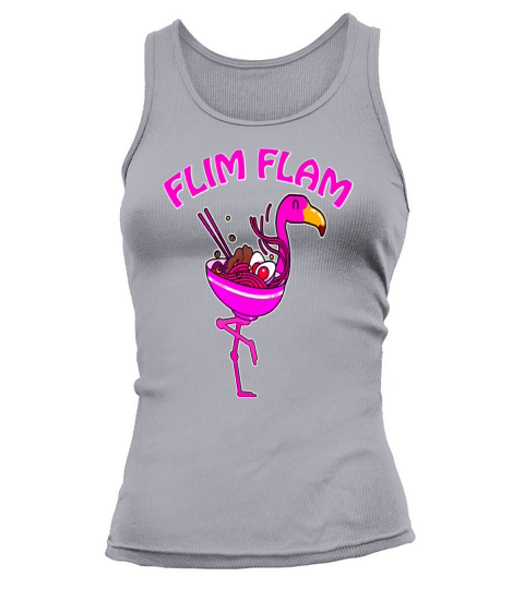 Ramen Flim Flam Flamingo Tank top Woman