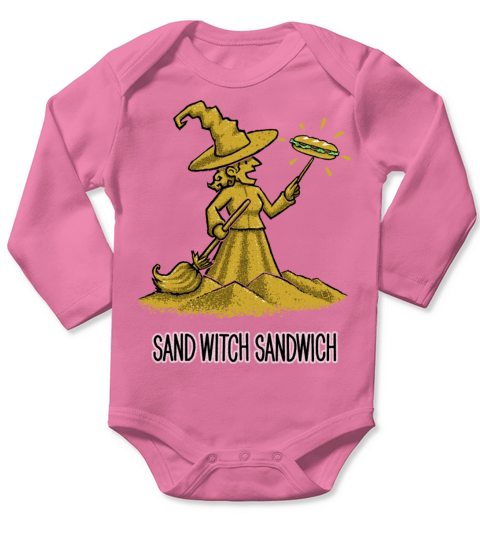 Sand Witch Sandwich V2 Long Sleeve Baby One-Piece