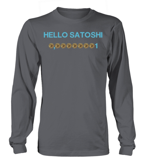Hello Satoshi Women's Long Sleeve