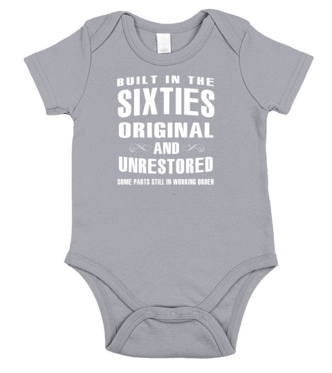 Built in the sixties original Unrestore Short Sleeve Baby One-Piece