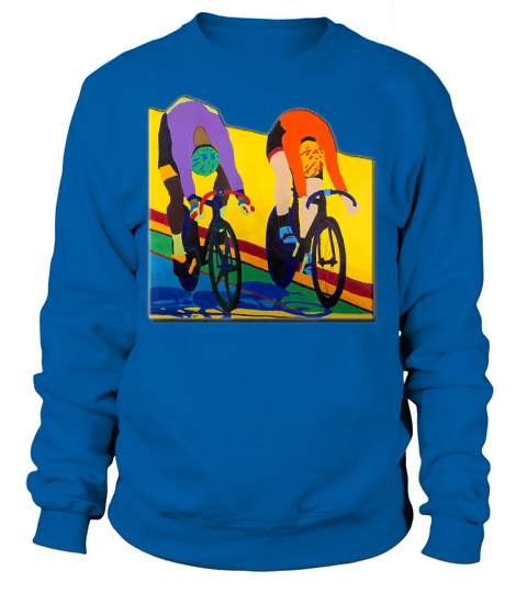 Exciting Bike Racing Cycling Enthusiasts Women's Sweatshirt