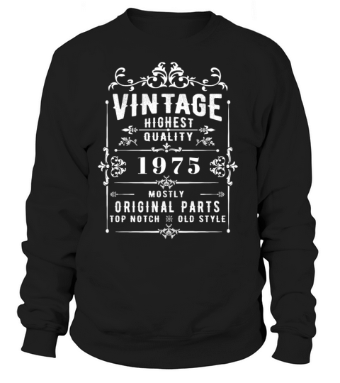 Vintage 1975 Vintage Women's Sweatshirt