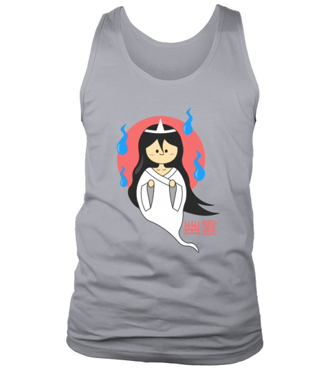 Cute Anime-style Japanese Ghost Trick-or-treats Men's Tank Top