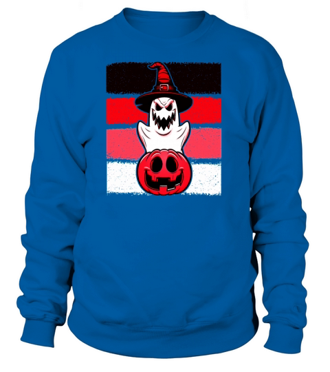 Halloween Ghost Pumpkin Funny evil Women's Sweatshirt