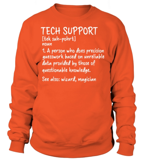 Tech Support Definition Women's Sweatshirt