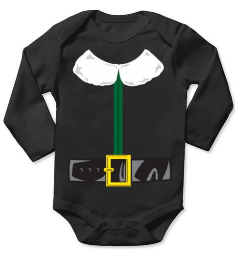 Elf Costume with Belt Long Sleeve Baby One-Piece