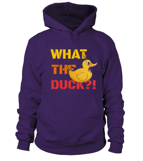 What The Duck - Funny Duck Design Women's Hoodie