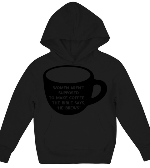 Make coffee Kids Hoodie