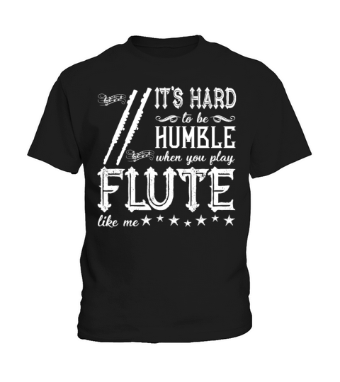 When You Play Flute Shirt Kids T-Shirt