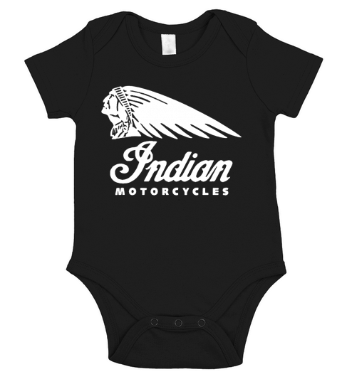 Indian Biker Motorcycles Short Sleeve Baby One-Piece