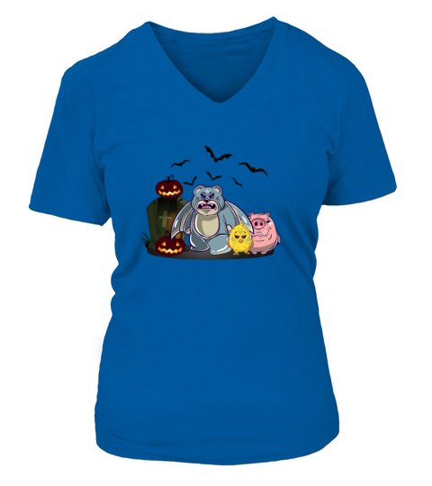 Grateful Dead bear halloween shirt Women's V-Neck T-shirt