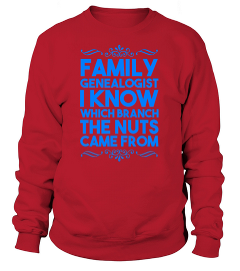 Funny Genealogy Gift Cute History Genealogist Men Women's Sweatshirt