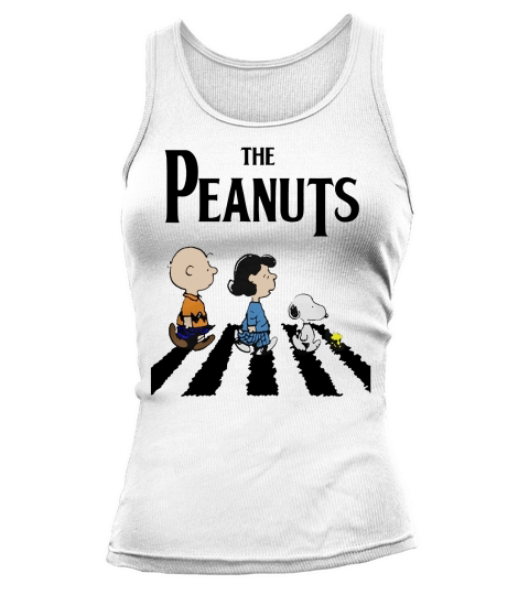 Peanuts Beatles TShirt Tank top Woman