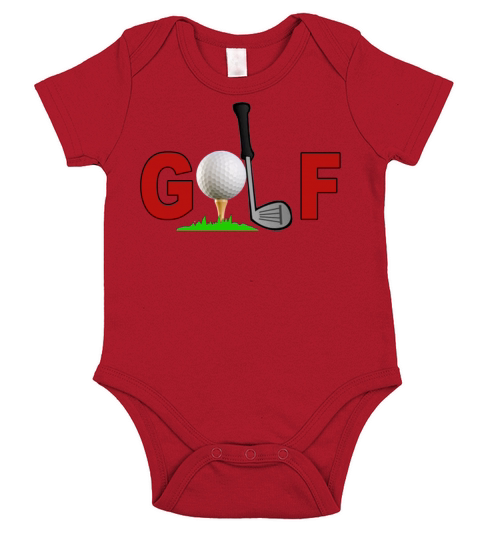 golf Short Sleeve Baby One-Piece