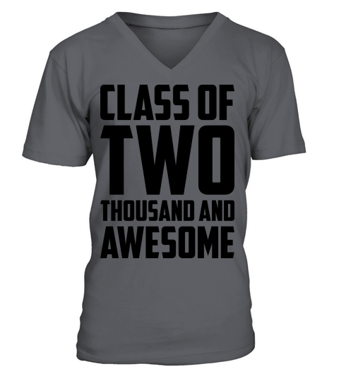 Class of Two Thousand and Awesome Men's V-Neck T-shirt
