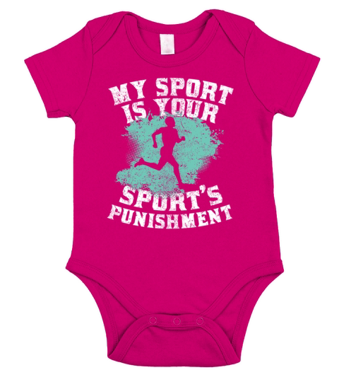 My Sport Is Your Sports Punishment Short Sleeve Baby One-Piece