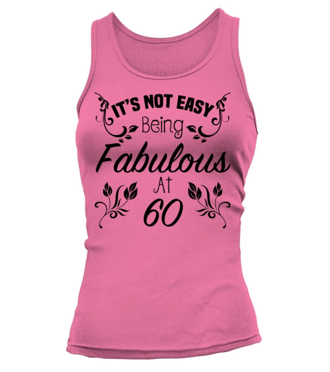 Fabulous 60th Birthday Tank top Woman