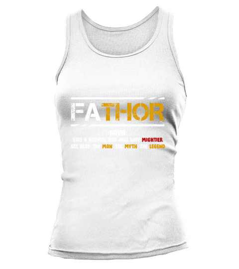 FaThor comme un papa normal tout simplement plus puissant Tank top Woman