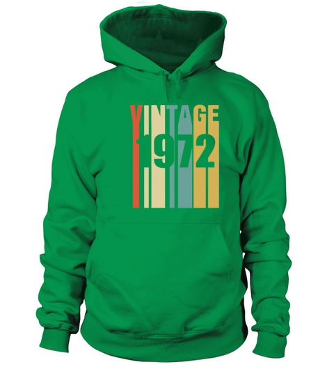 Vintage 1972 Retro Women's Hoodie