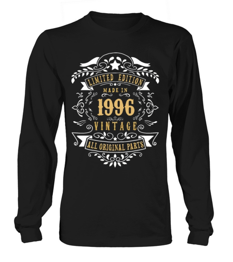Limited Edition Made In 1996 Vintage Original Women's Long Sleeve