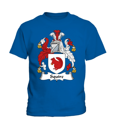 Squire Family Crest British Family Crests Kids T-Shirt