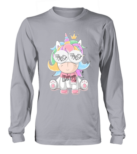family unicorn shirt Men's Long Sleeve