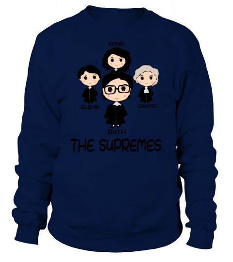 The US Supremes Court RBG Feminist Shirt for Women Women's Sweatshirt