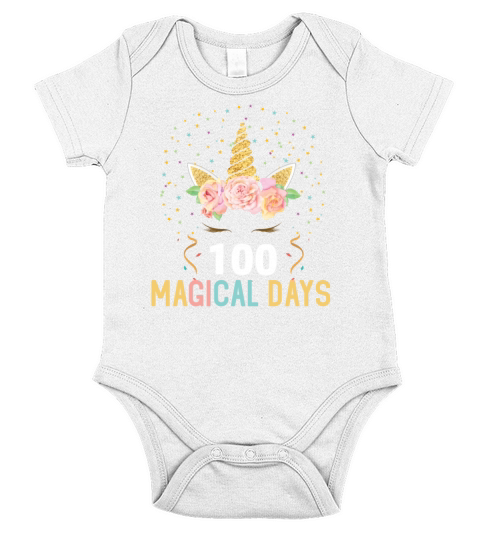 Survived 100 days of School Short Sleeve Baby One-Piece