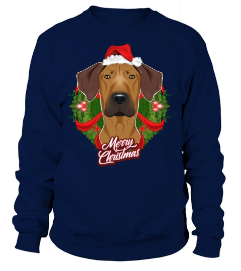 Rhodesian Ridgeback Lover I Christmas Rhodesian Women's Sweatshirt