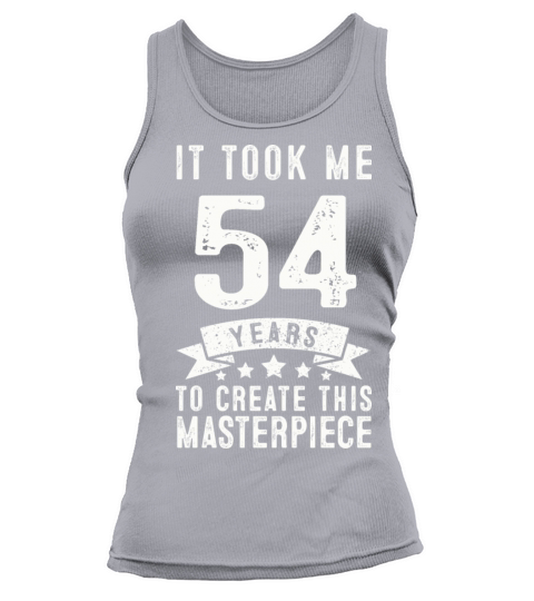 Funny 54 Years Old 1967 T Shirt 54th Birthday Gift Women's Tank Top