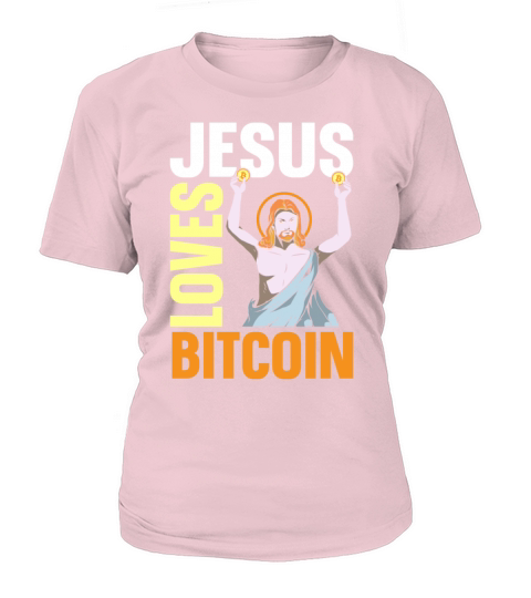 Bitcoin Crypto Jesus Faith Women's T-Shirt