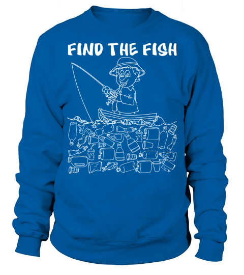 Fish Plastic Waste Nature Portection Recycle Earth Men's Sweatshirt