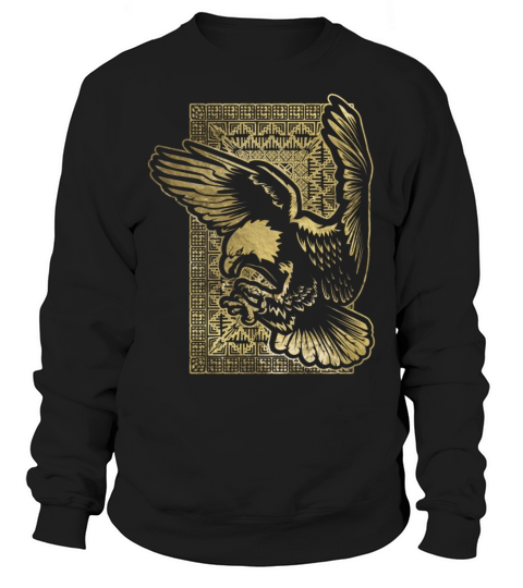 Vintage gold Eagle Men's Sweatshirt