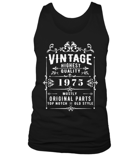 Vintage 1975 Vintage Men's Tank Top