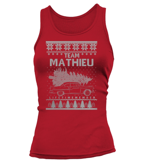 Team MATHIEU - Life Member Tshirt Tank top Woman