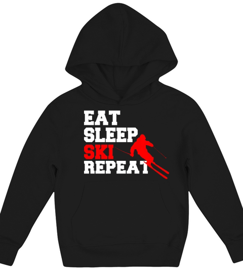 Awesome Shirt For Ski Lover. Gift For Daughter Son. Kids Hoodie
