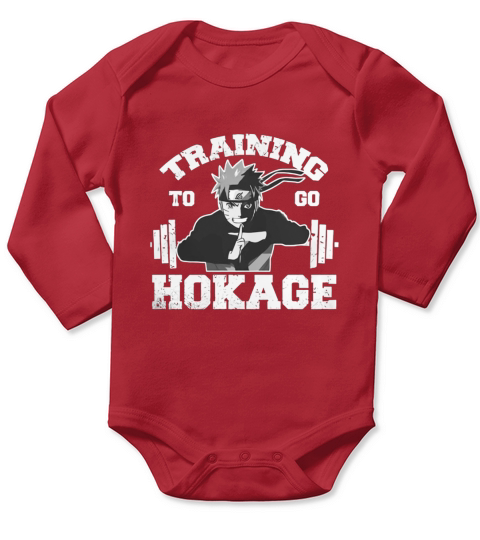 Training to go Hokage parody cartoon anime power super energy gym workout by GeekMerch SHIRT Long Sleeve Baby One-Piece