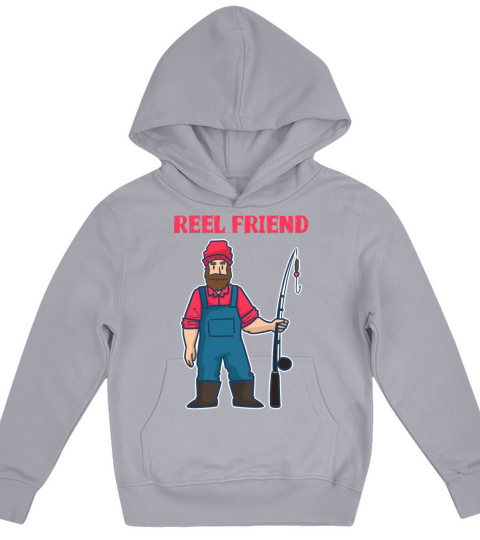 Fish Eel Gift Butt Fishing Pike Fishing Kids Hoodie